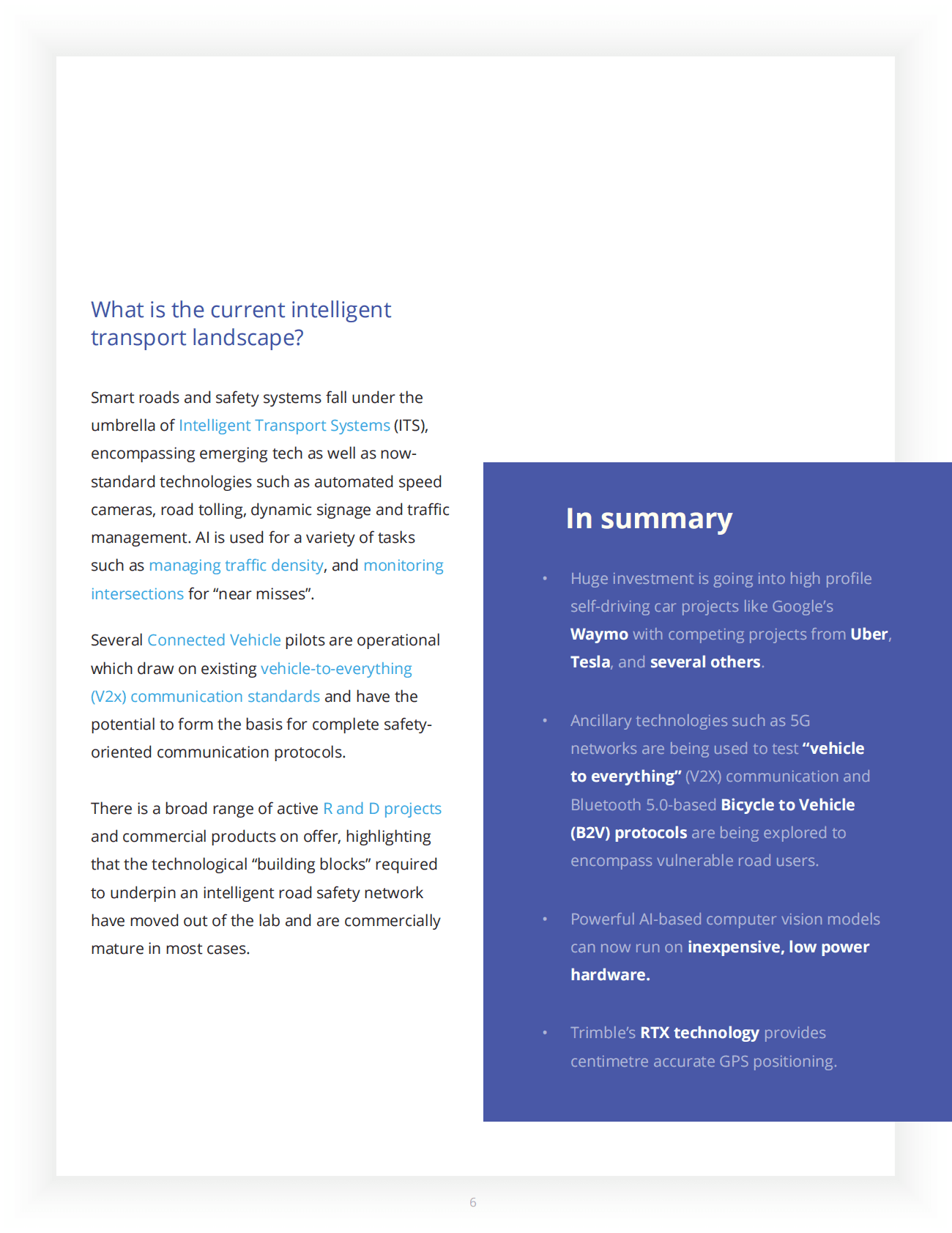 Intranel：人工智能驱动的道路安全网络白皮书【英文版】 第6页