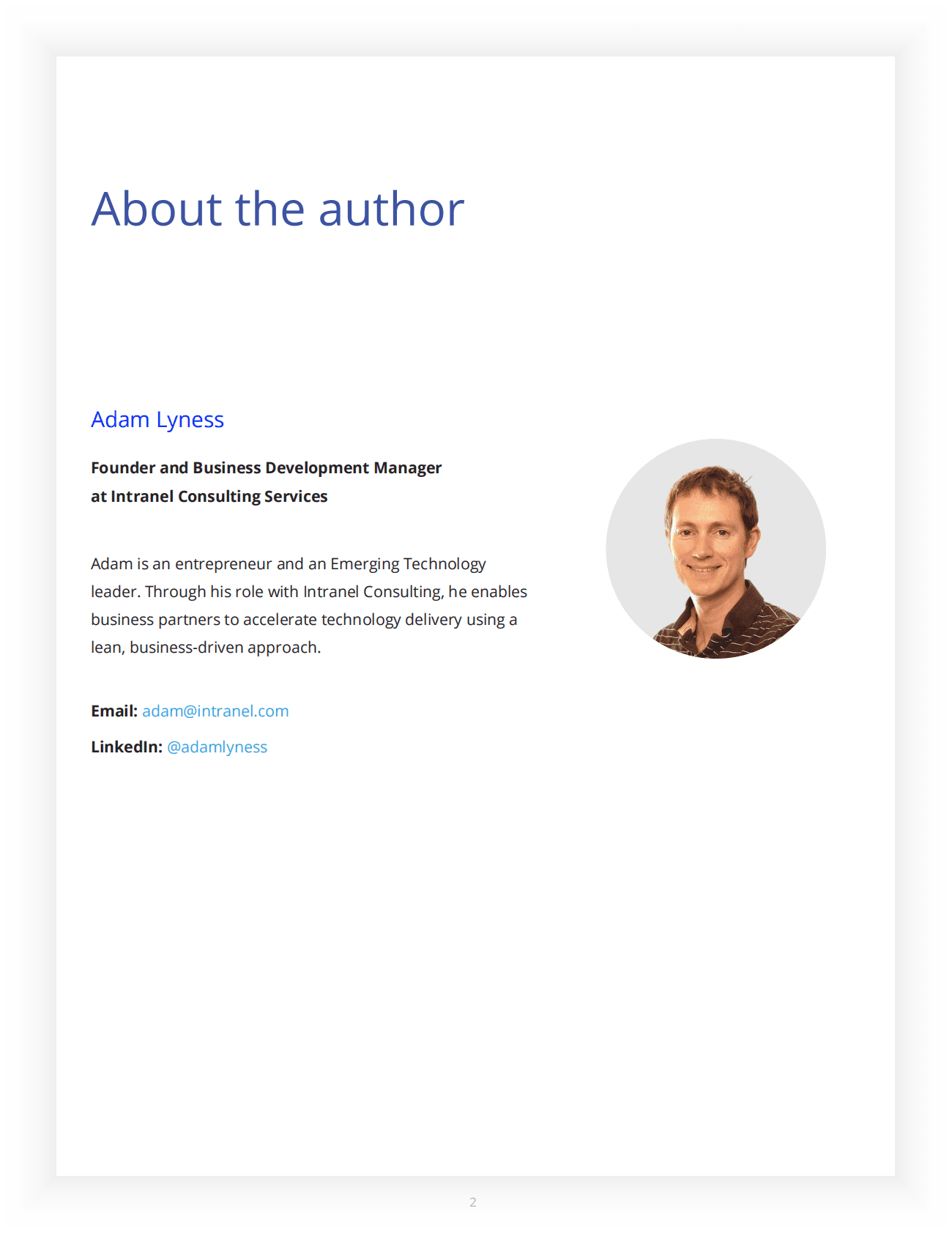 Intranel：人工智能驱动的道路安全网络白皮书【英文版】 第2页