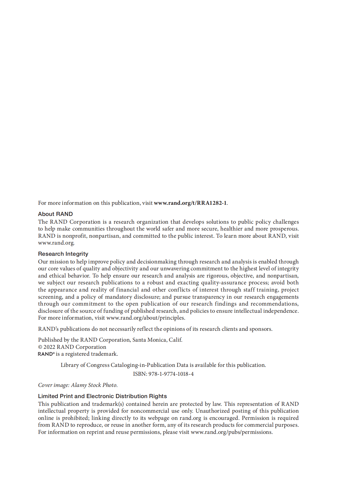 兰德-中国在北极的战略和活动：对北美和跨大西洋安全的影响 第2页