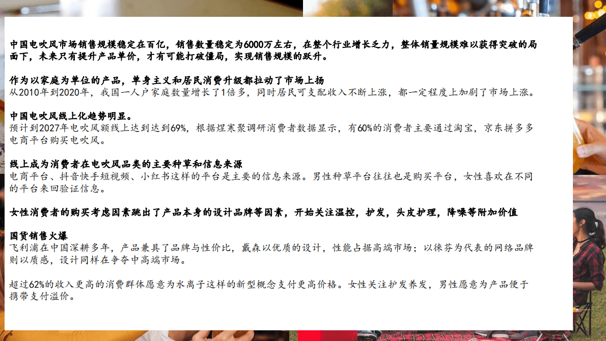 煜寒咨询：个护小家电吹风机市场洞察2022 第2页