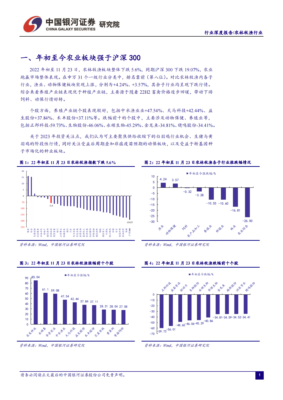 农林牧渔行业2023年度策略报告：把握白鸡周期，关注转基因产业化进程 第3页