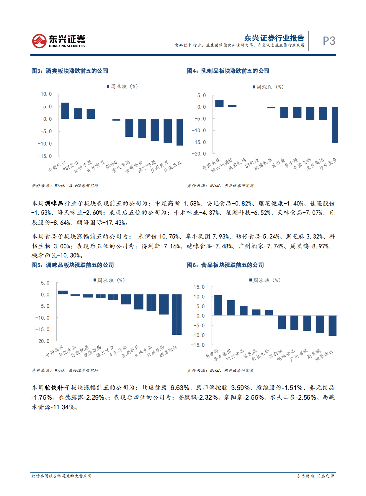 食品饮料行业：益生菌保健食品注册改革，有望促进益生菌行业发展 第3页