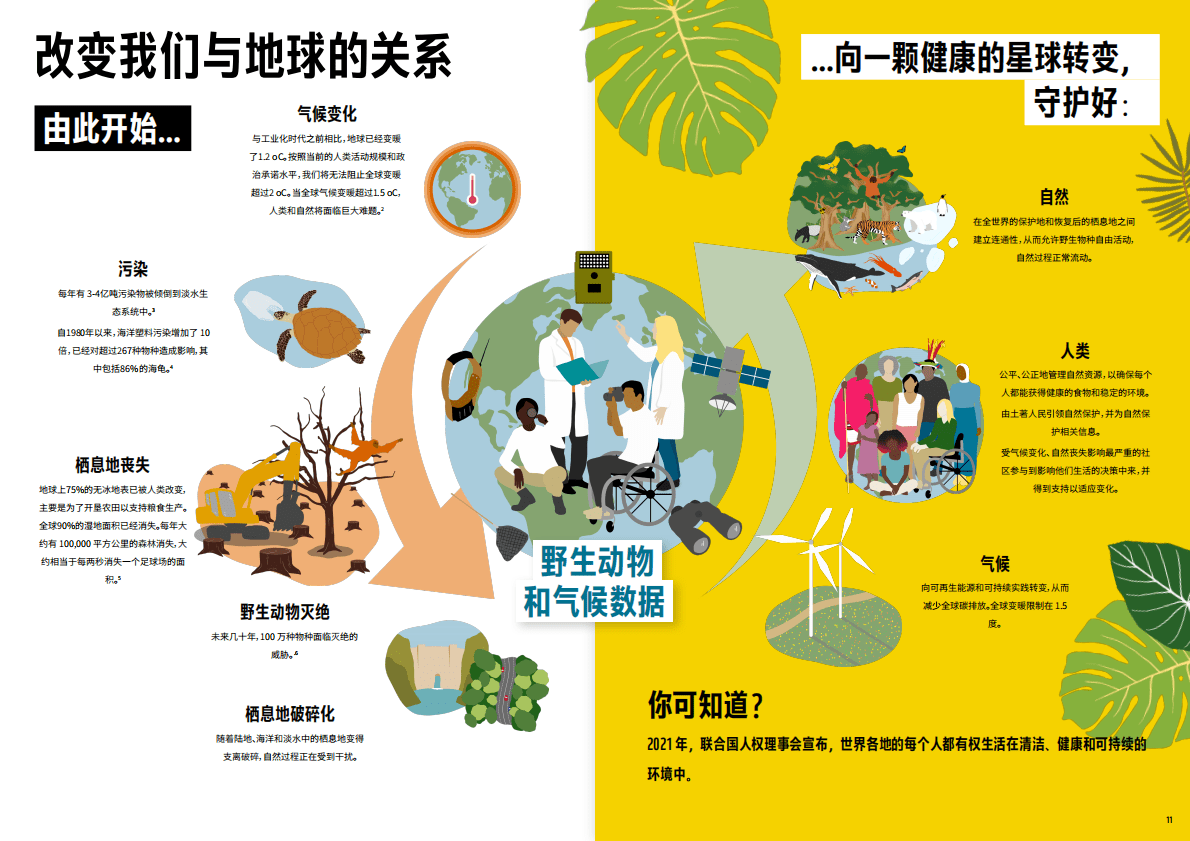 世界自然基金会：地球生命力报告2022青年版 第6页