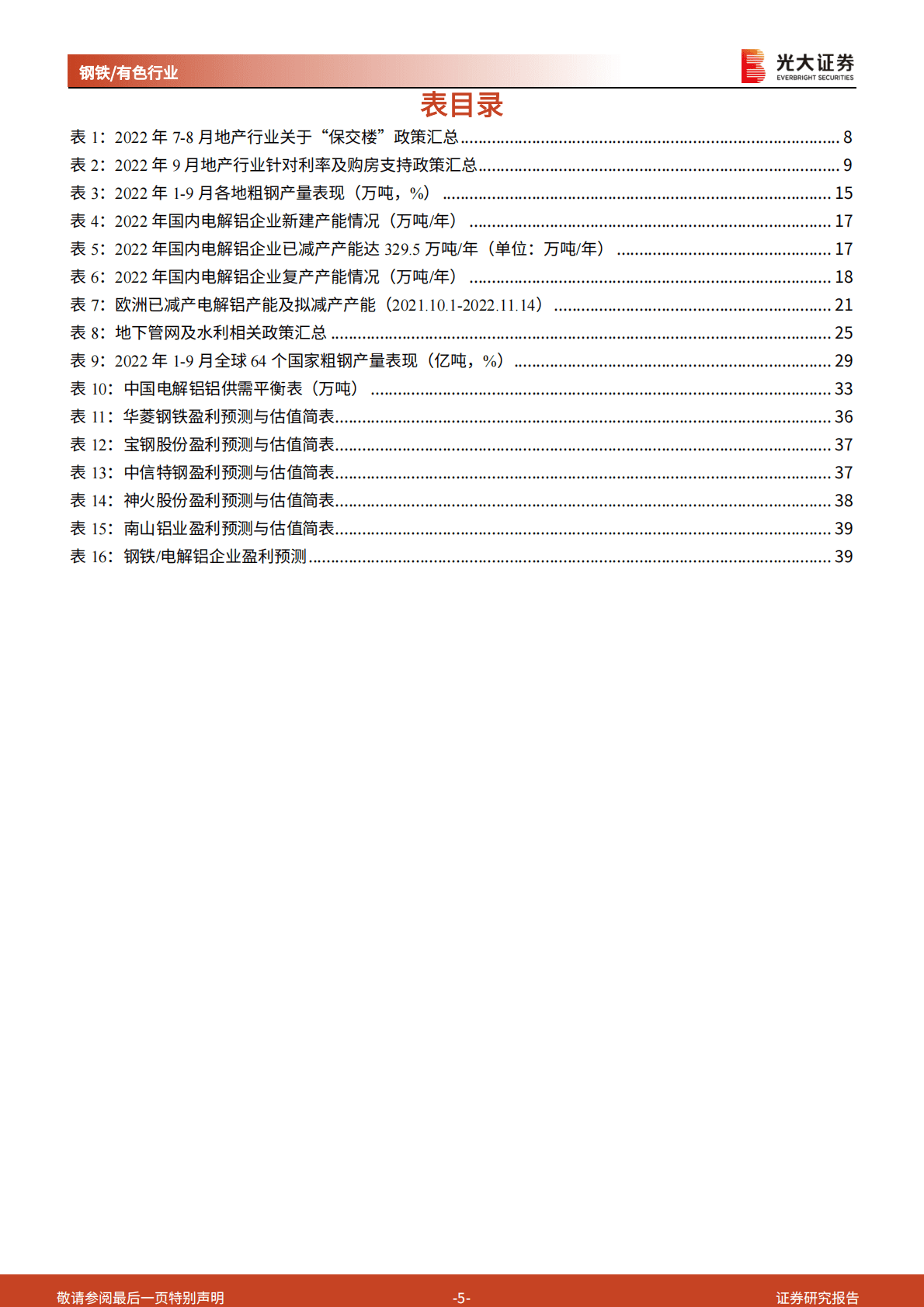 钢铁:有色行业2023年投资策略：需求仍是主要抓手，地产恢复速度决定板块弹性 第5页