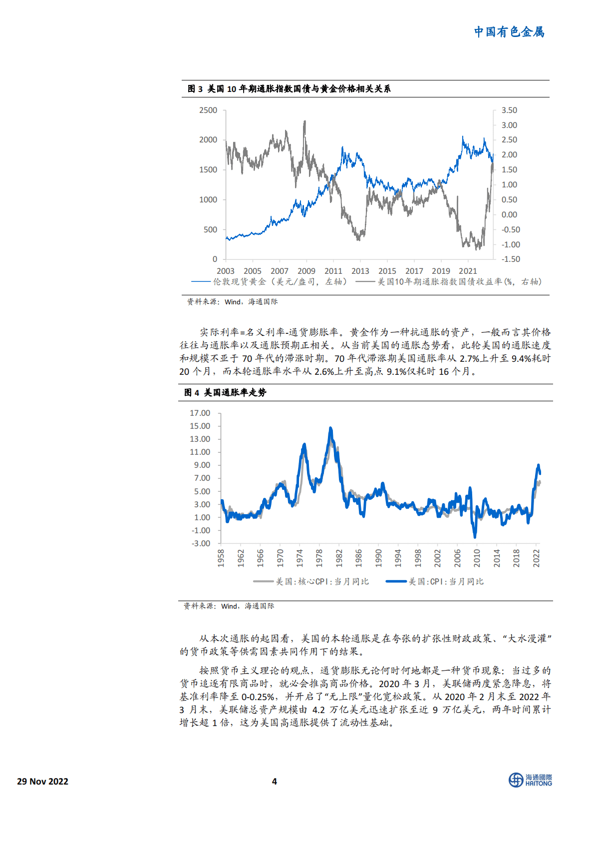 中国有色金属：风起云涌的黄金板块 第4页