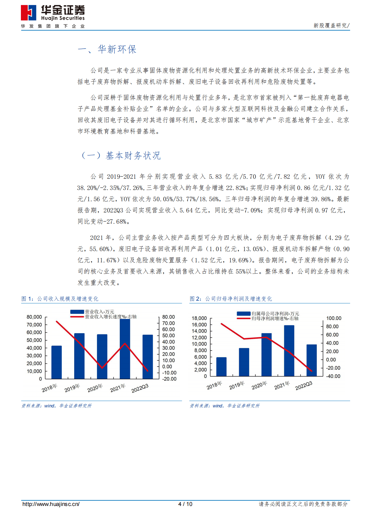 华新环保-新股覆盖研究 第4页