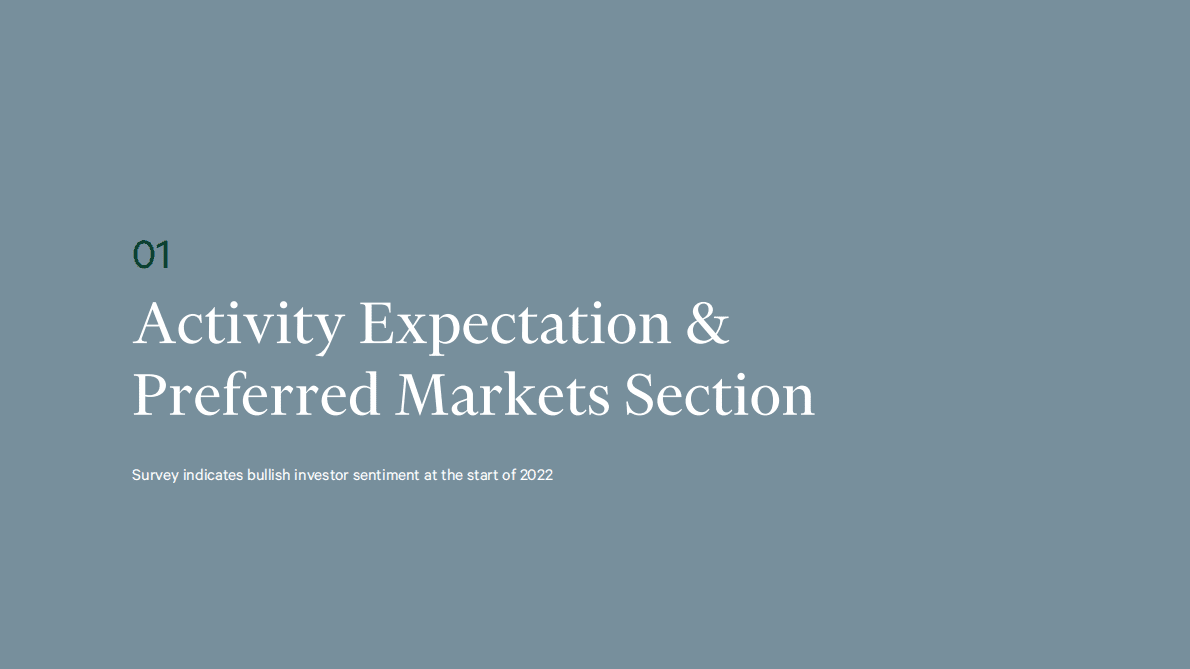 CBRE：2022年全球多户型投资者意向调查报告 第4页