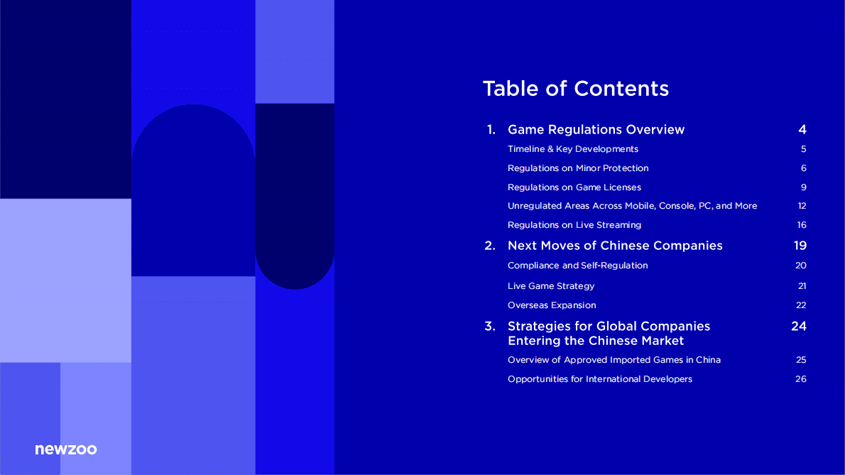 Newzoo：2022年中国游戏监管报告-分析中国游戏市场政策对消费者和市场的影响英文版 第3页