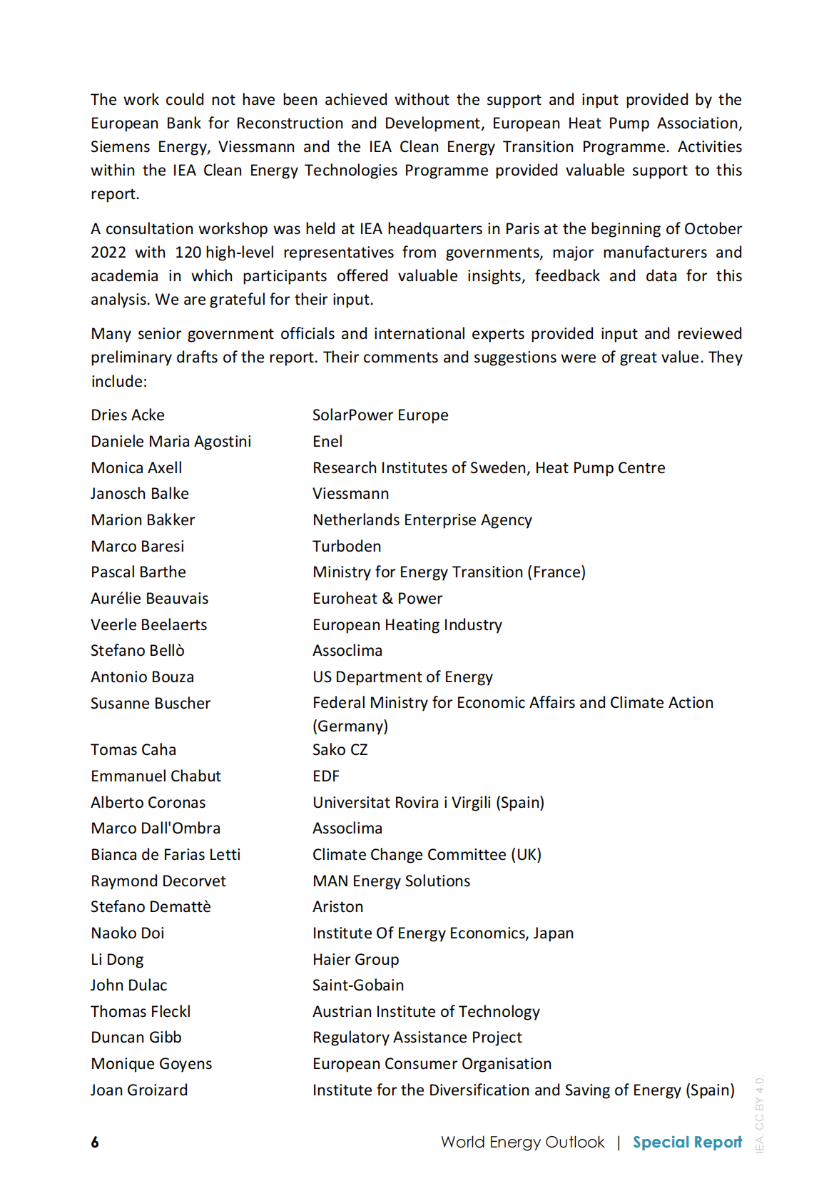 国际可再生能源署：世界能源展望特别报告&mdash;&mdash;热泵的未来【英文版】 第6页