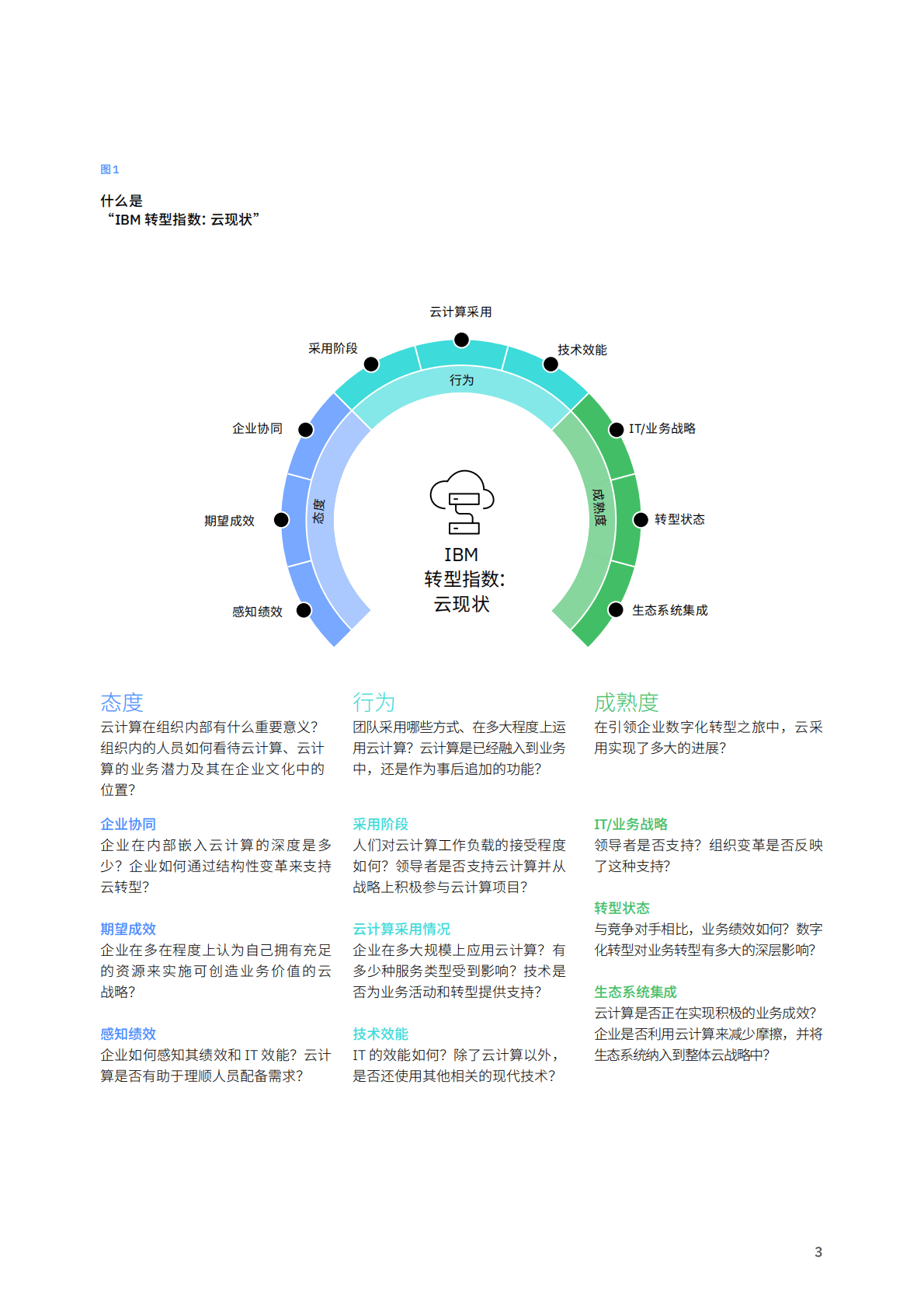 IBM：企业云战略对比评估： IBM转型指数：云现状 第5页