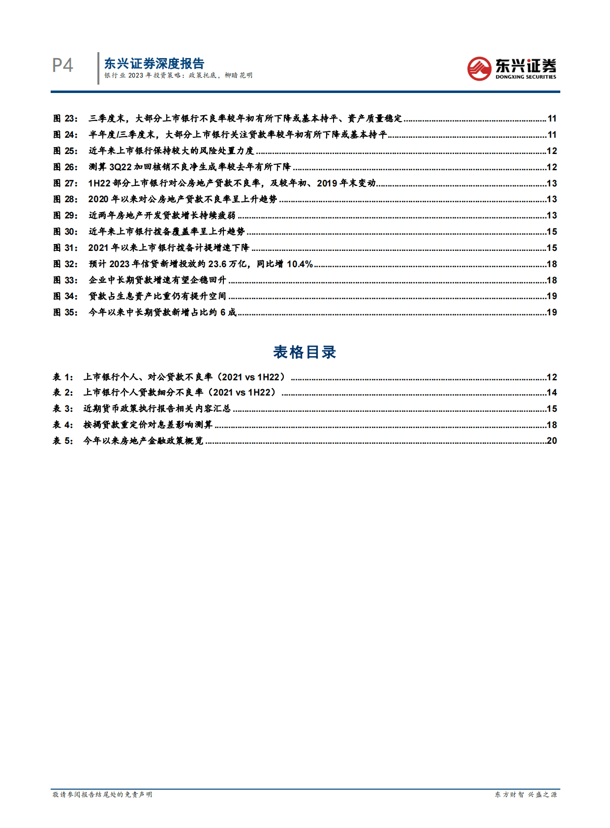 2023年银行业投资策略：银行行业：政策托底，柳暗花明 第4页