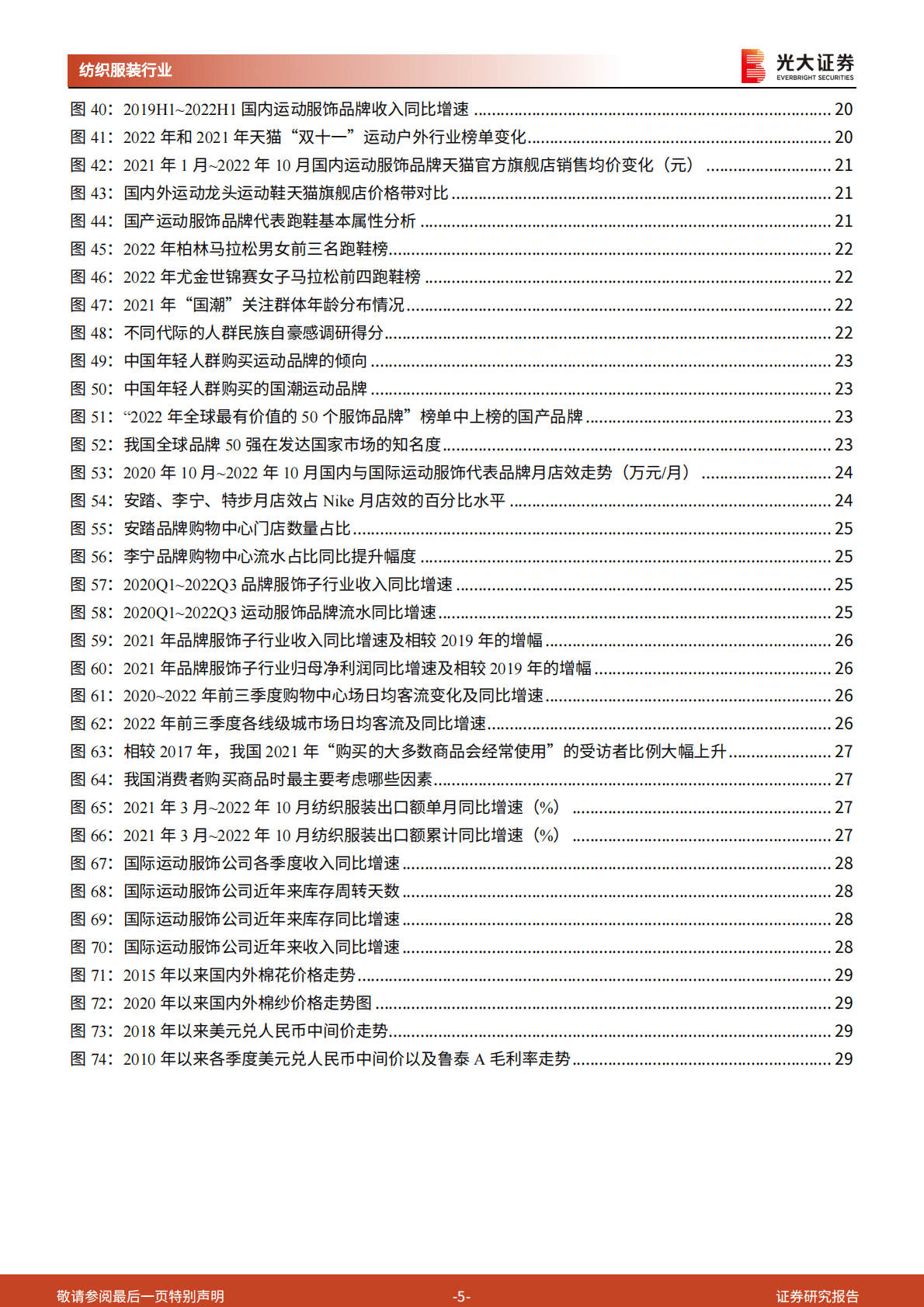 纺织服装行业2023年年度投资策略：拨云见日复苏可期，本土品牌提质增长 第5页