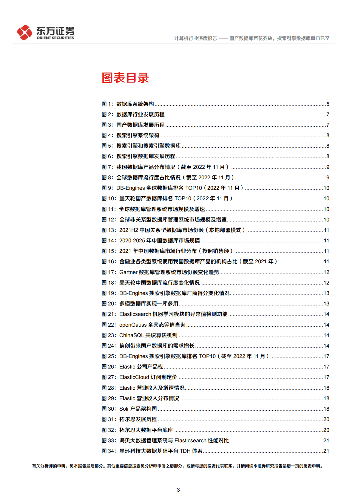 计算机行业深度报告：国产数据库百花齐放，搜索引擎数据库风口已至 第3页