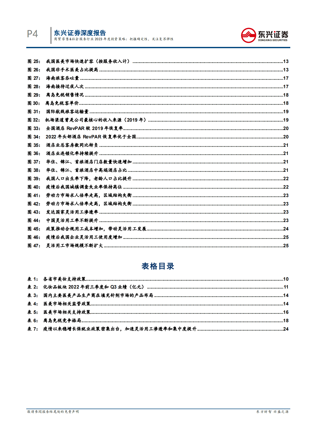 商贸零售&社会服务行业2023年度投资策略：把握确定性，关注复苏弹性 第4页