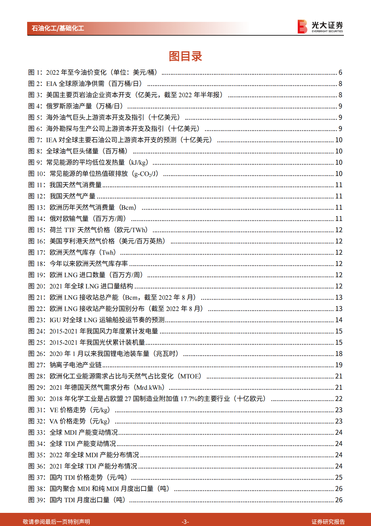 石油化工&基础化工行业2023年投资策略：把握能源结构转型机遇，紧抓国产替代加速良机 第3页