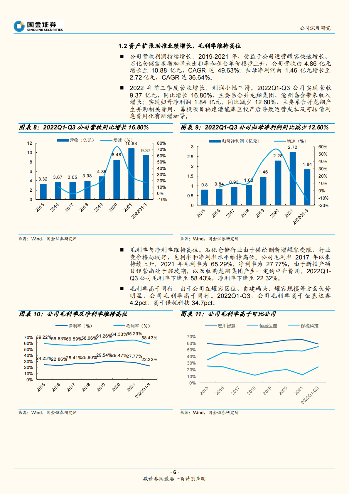 宏川智慧-并购式发展助力成长，新项目业绩增量可期 第6页