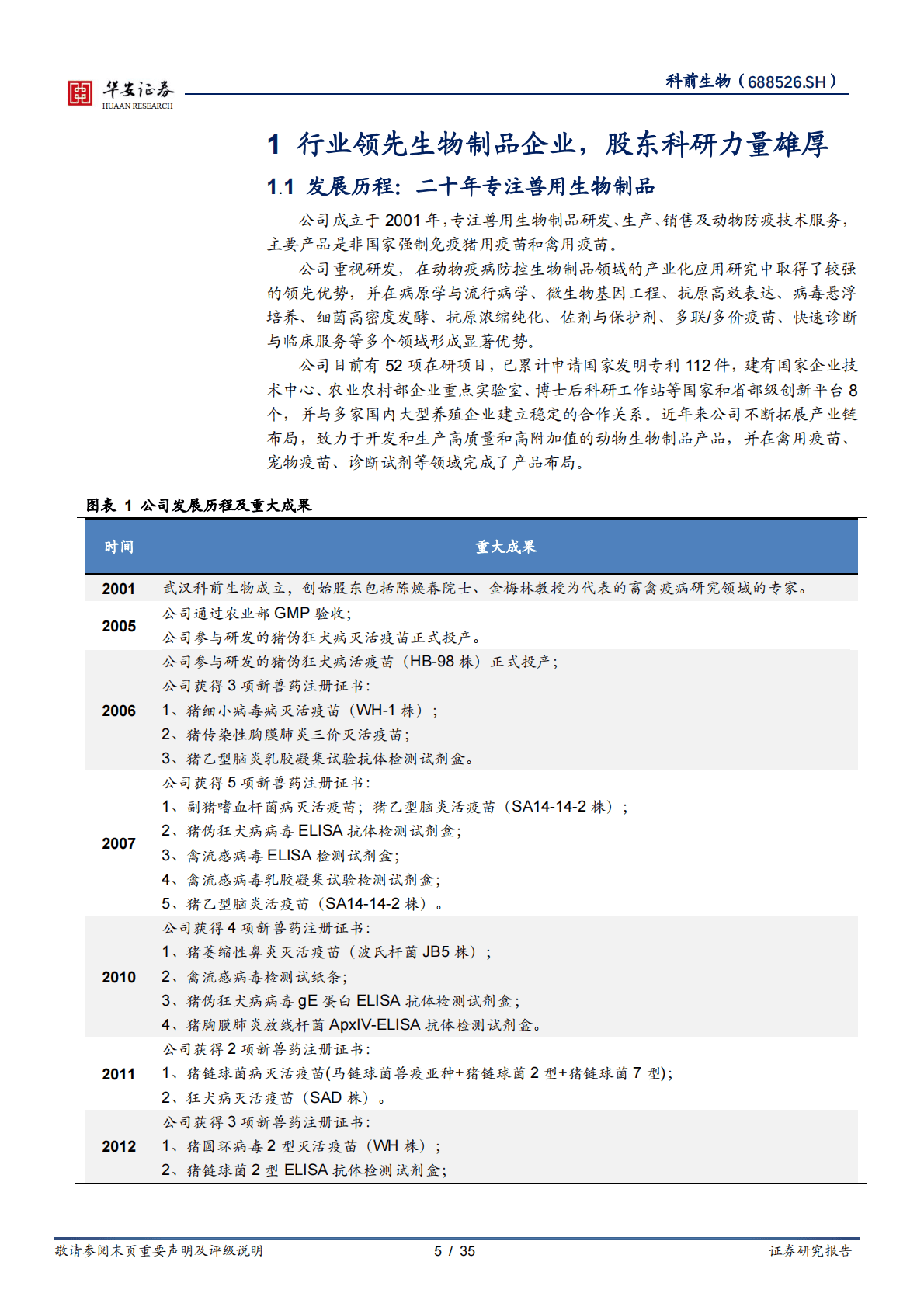 科前生物-行业领先猪用疫苗企业，多款联苗新品助力成长 第5页