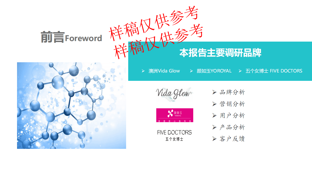 胶原蛋白品牌小分子肽竞品调研报告 第2页