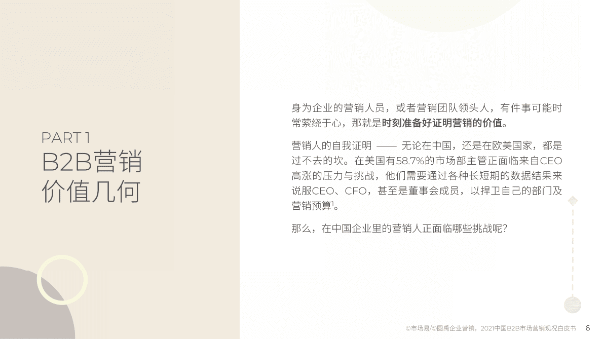 市场易：2021中国B2B市场营销现况白皮书 第6页