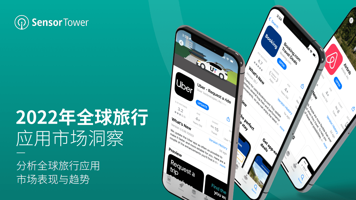 Sensor Tower：2022年全球旅行应用市场洞察 第1页