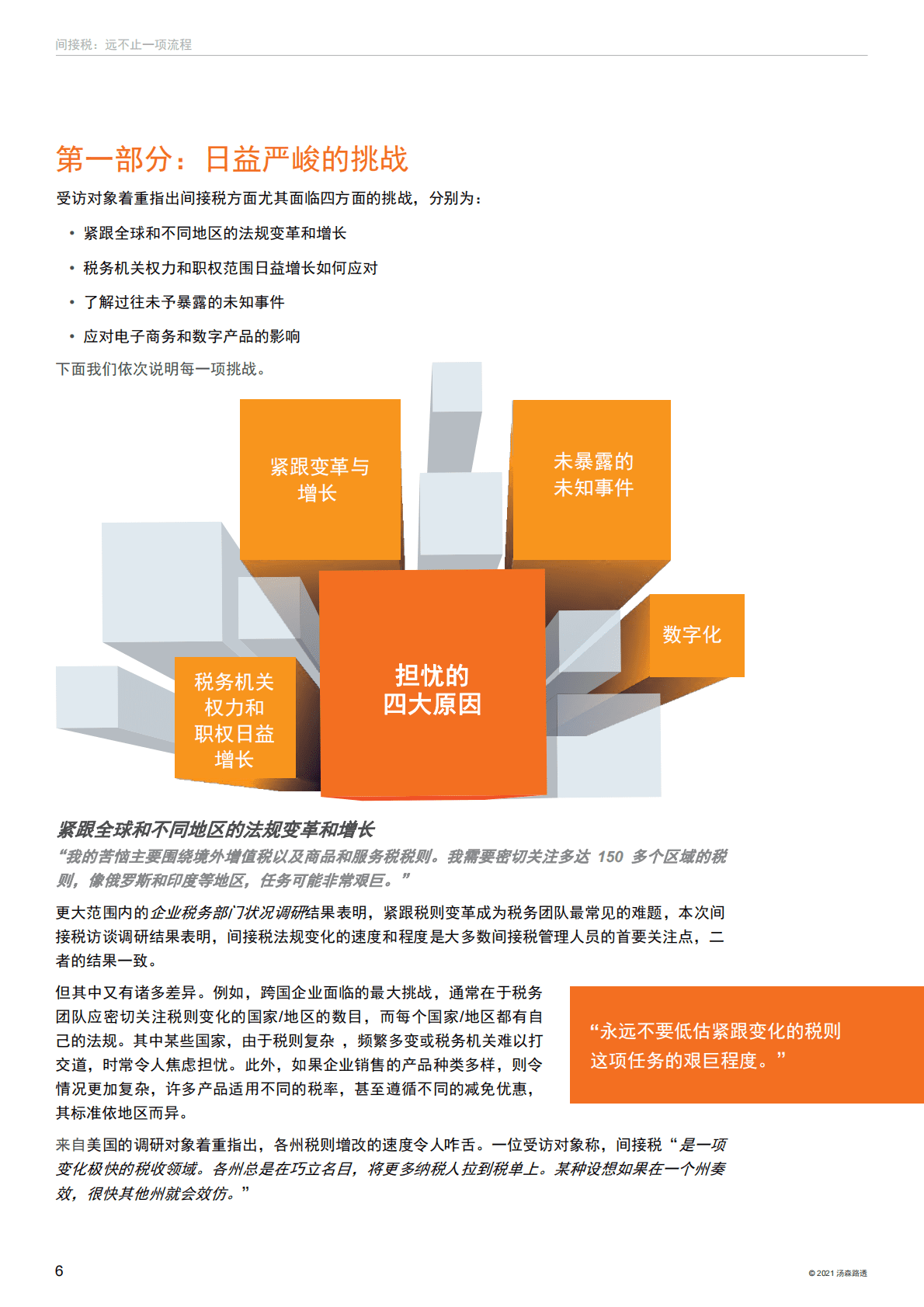 汤森路透：2021年间接税报告 第6页