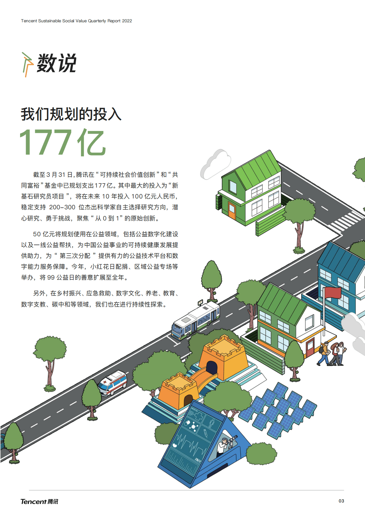 腾讯：2022社会创新-腾讯可持续社会价值季度报告 第5页
