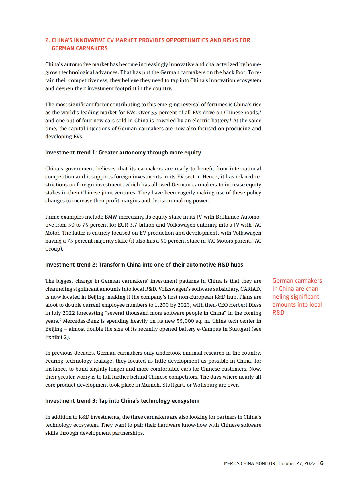 德国墨卡托中国研究所：德国汽车制造商在中国的坎坷道路【英文版】 第6页