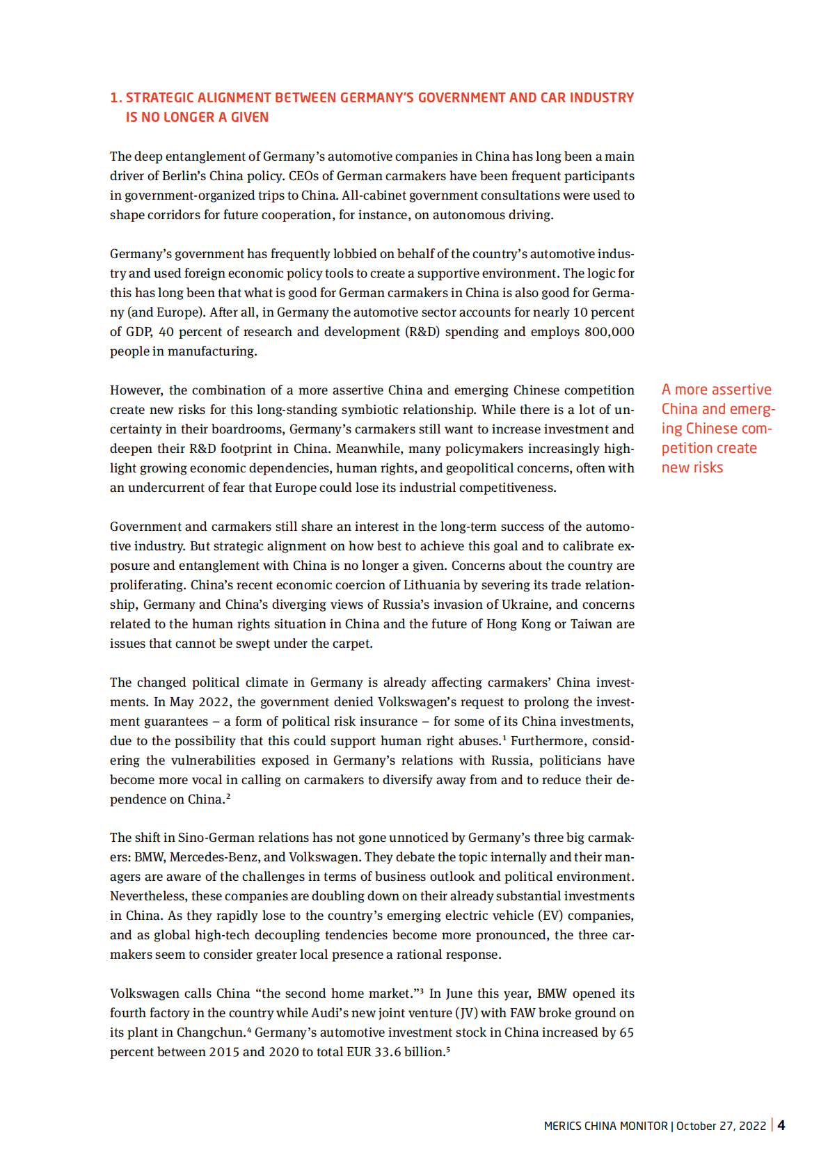 德国墨卡托中国研究所：德国汽车制造商在中国的坎坷道路【英文版】 第4页