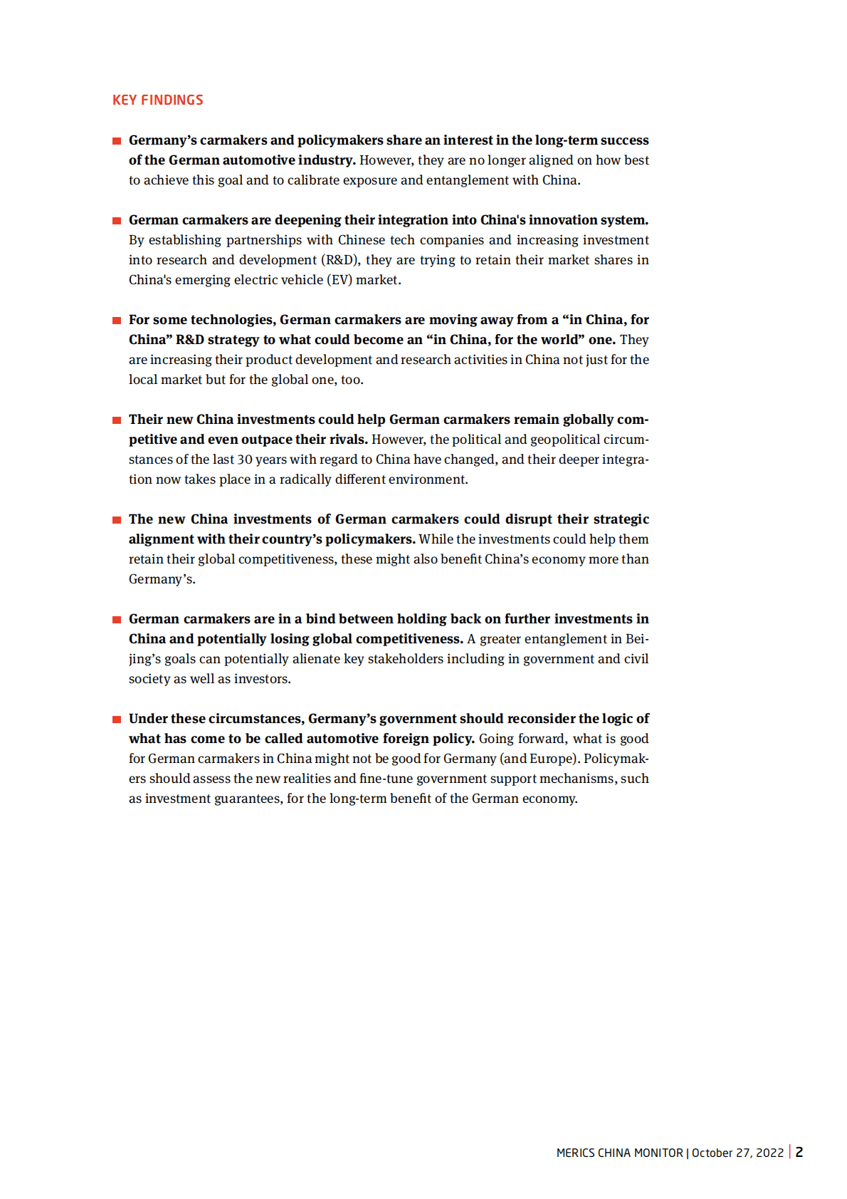 德国墨卡托中国研究所：德国汽车制造商在中国的坎坷道路【英文版】 第2页