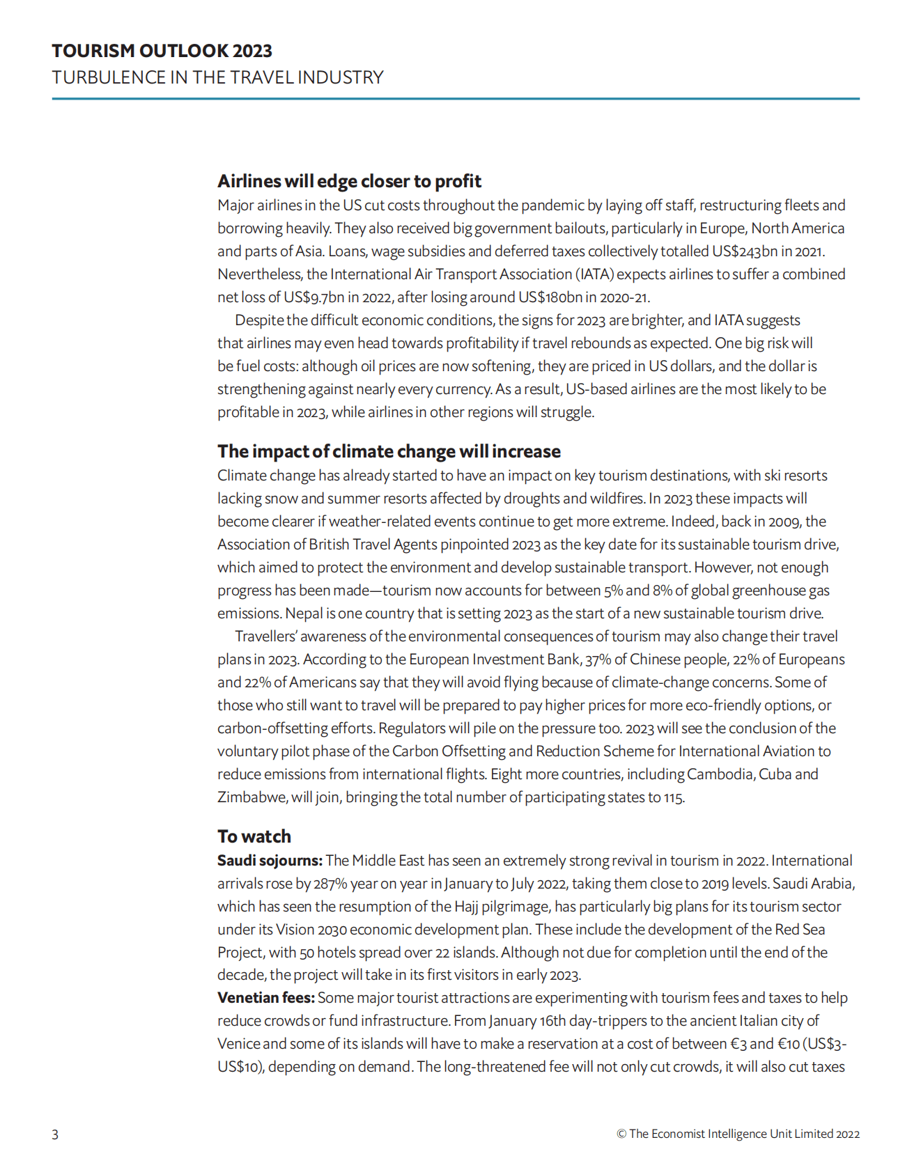 经济学人智库：2023年旅游展望报告【英文版】 第5页