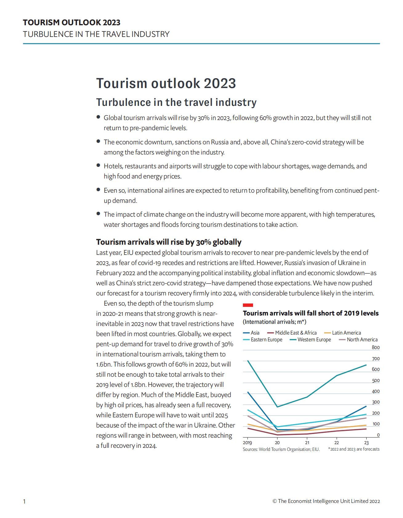 经济学人智库：2023年旅游展望报告【英文版】 第3页