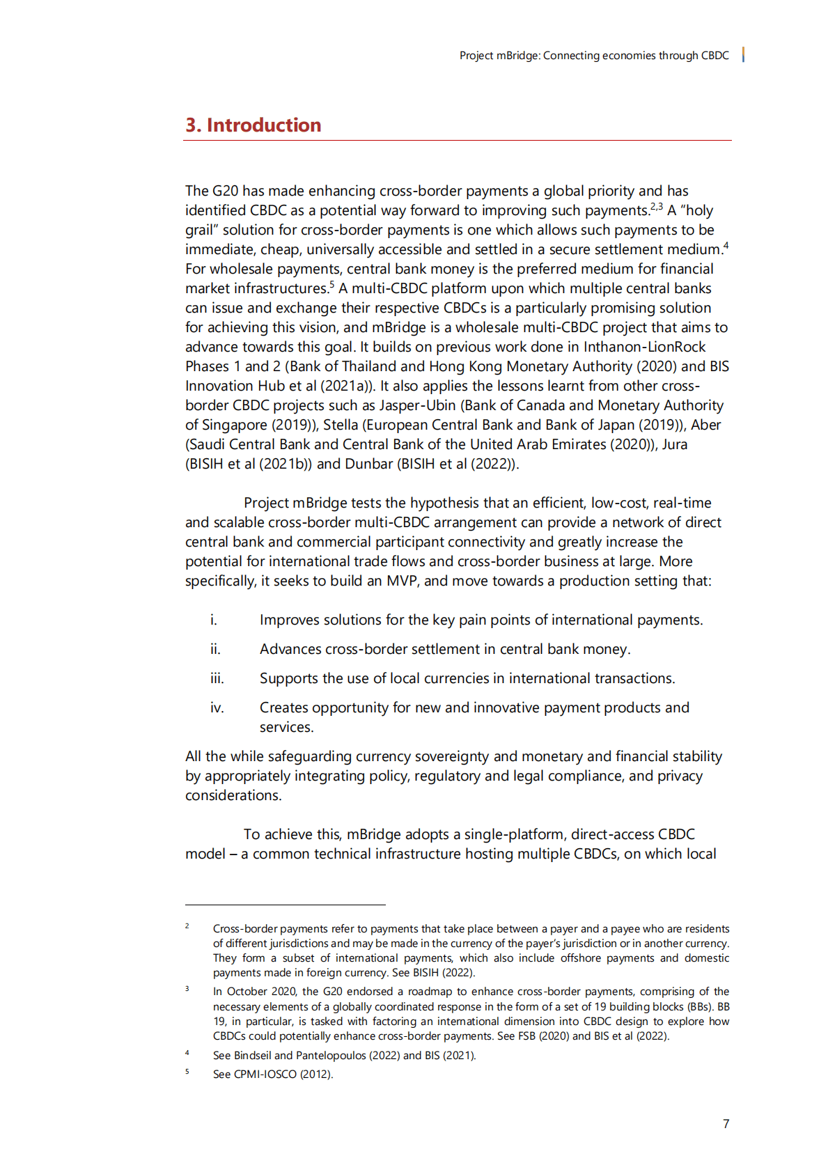 中国人民银行：&ldquo;货币桥&rdquo;项目：通过央行数字货币(CBDC)连接各经济体【英文版】 第7页