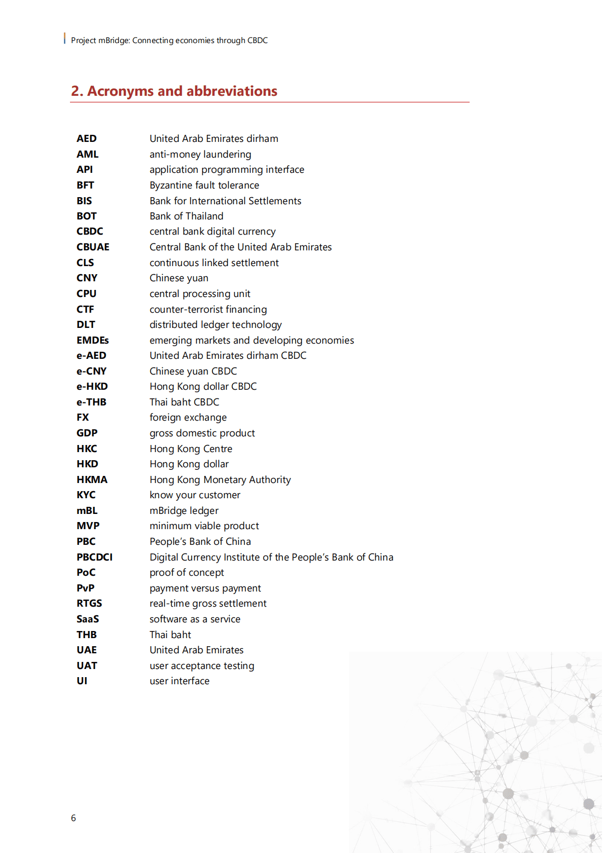 中国人民银行：&ldquo;货币桥&rdquo;项目：通过央行数字货币(CBDC)连接各经济体【英文版】 第6页