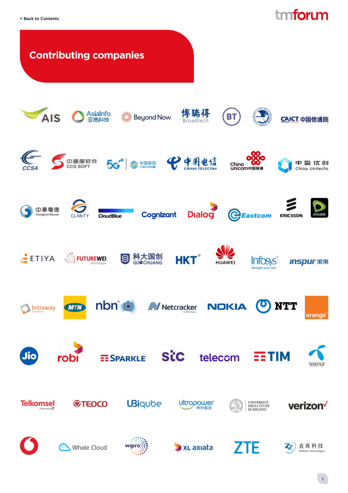 TM Forum：自智网络赋能数字化转型-从战略到实现白皮书4.0【英文版】 第2页