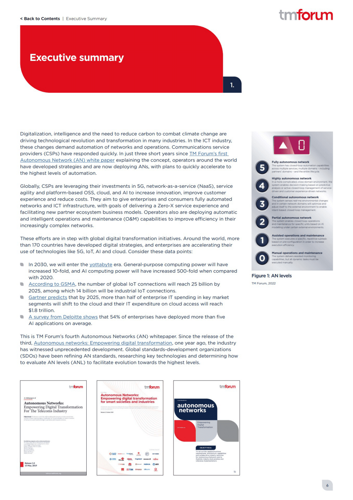 TM Forum：自智网络赋能数字化转型-从战略到实现白皮书4.0【英文版】 第6页
