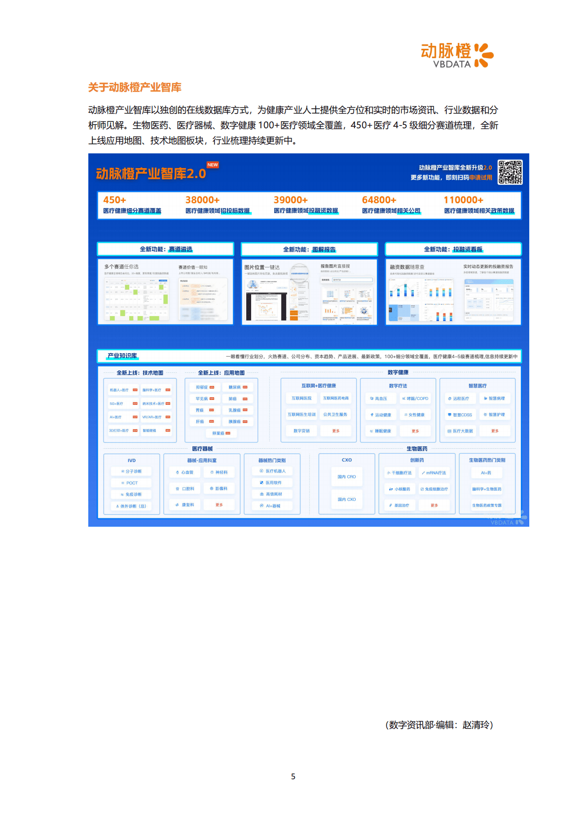 动脉橙：2022年11月全球生物医药投融资月报 第5页
