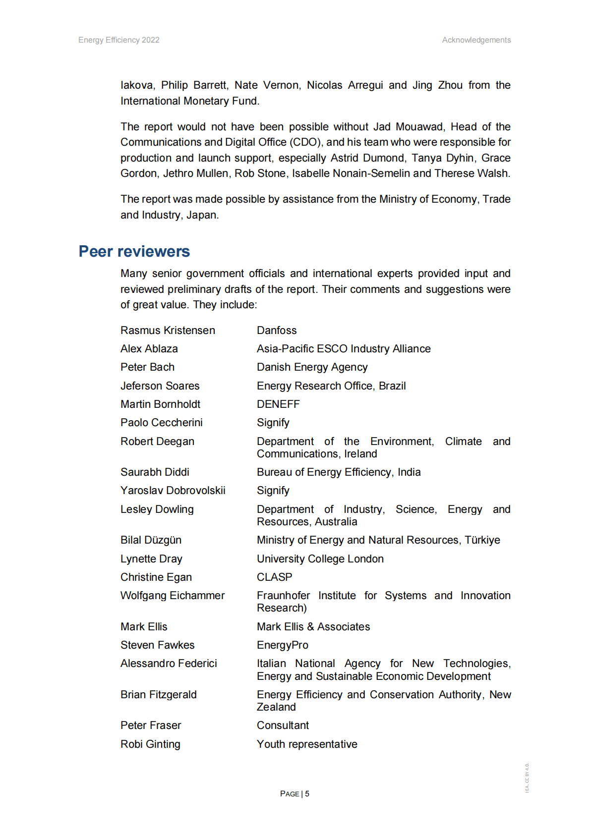 国际能源署：能效2022【英文版】 第5页