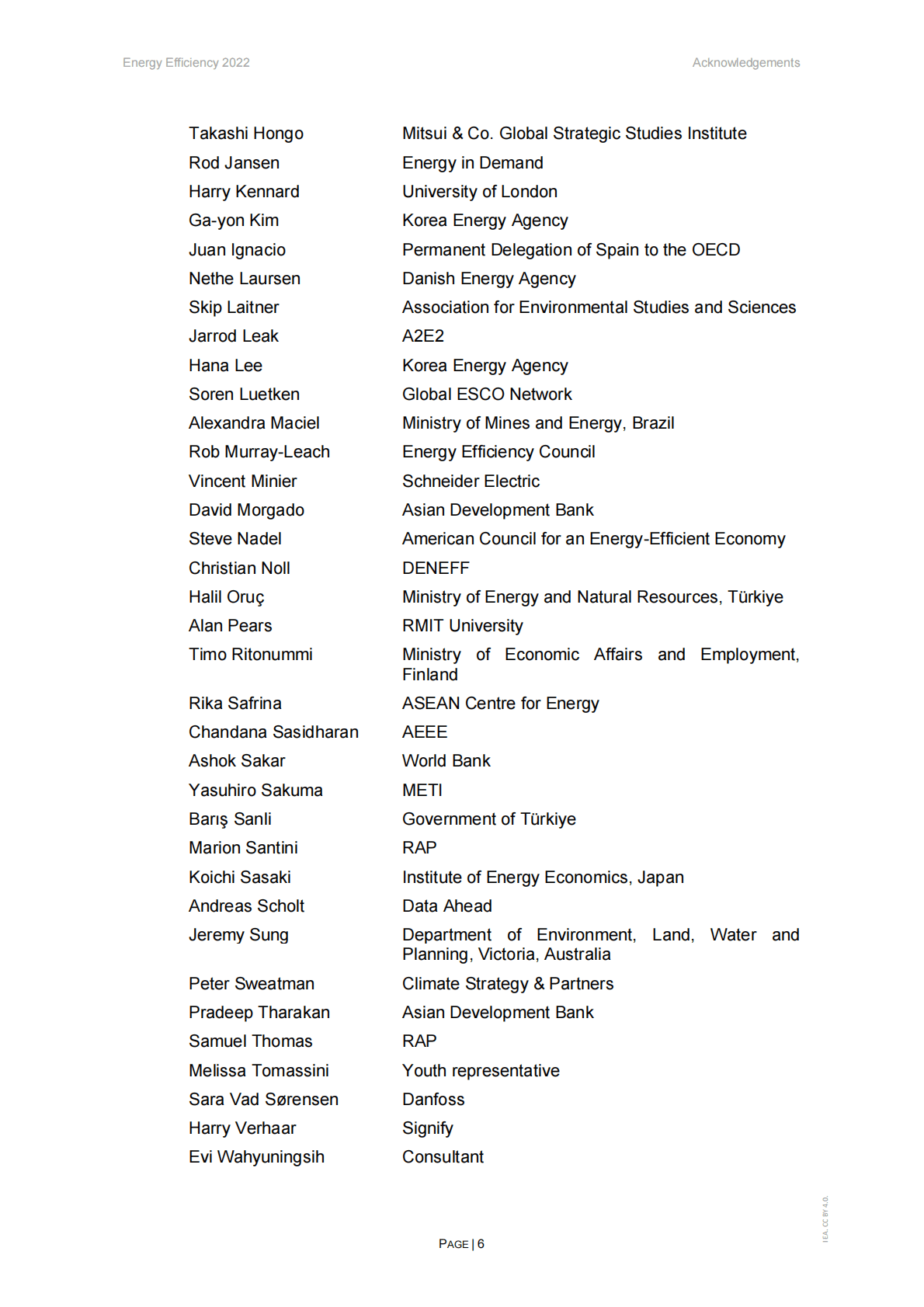 国际能源署：能效2022【英文版】 第6页