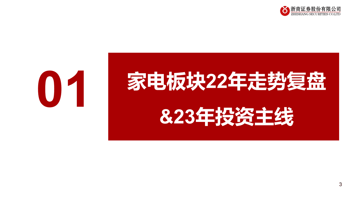 2023年家电行业年度策略：拨云见日，关注左侧 第3页