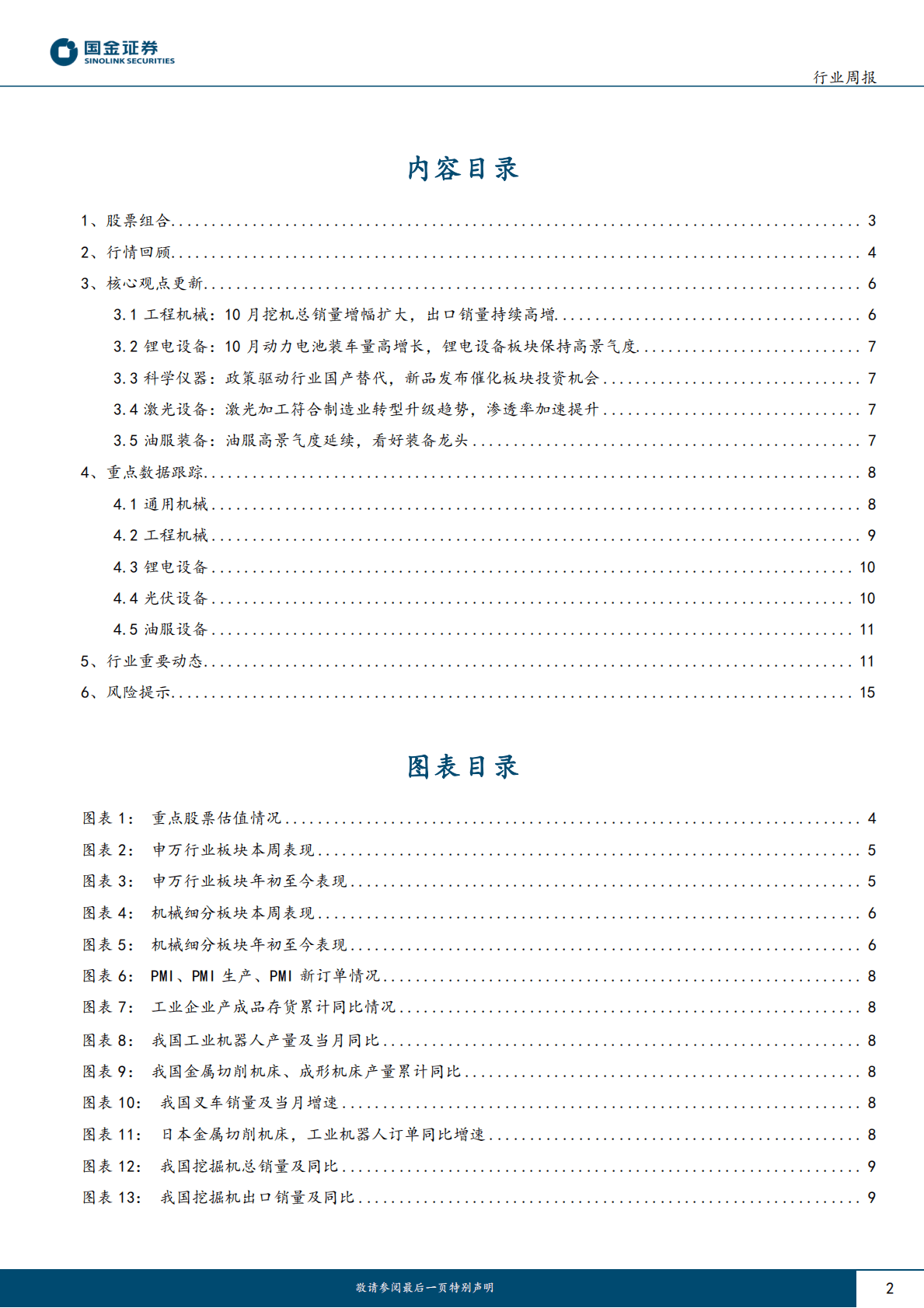 机械行业研究：制造业景气度承压，高端机床需求旺盛 第2页
