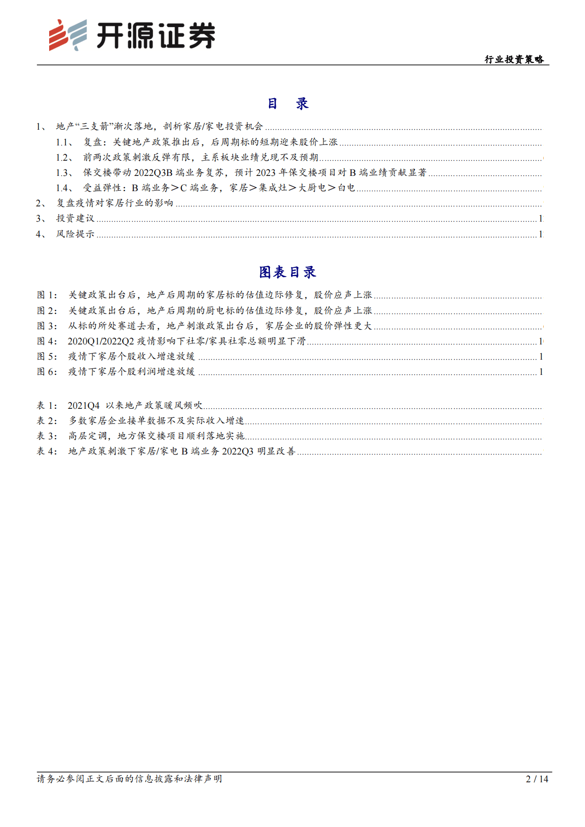 可选消费行业投资策略：地产&ldquo;三支箭&rdquo;落地+疫情放松预期，剖析家居:家电投资机会 第2页