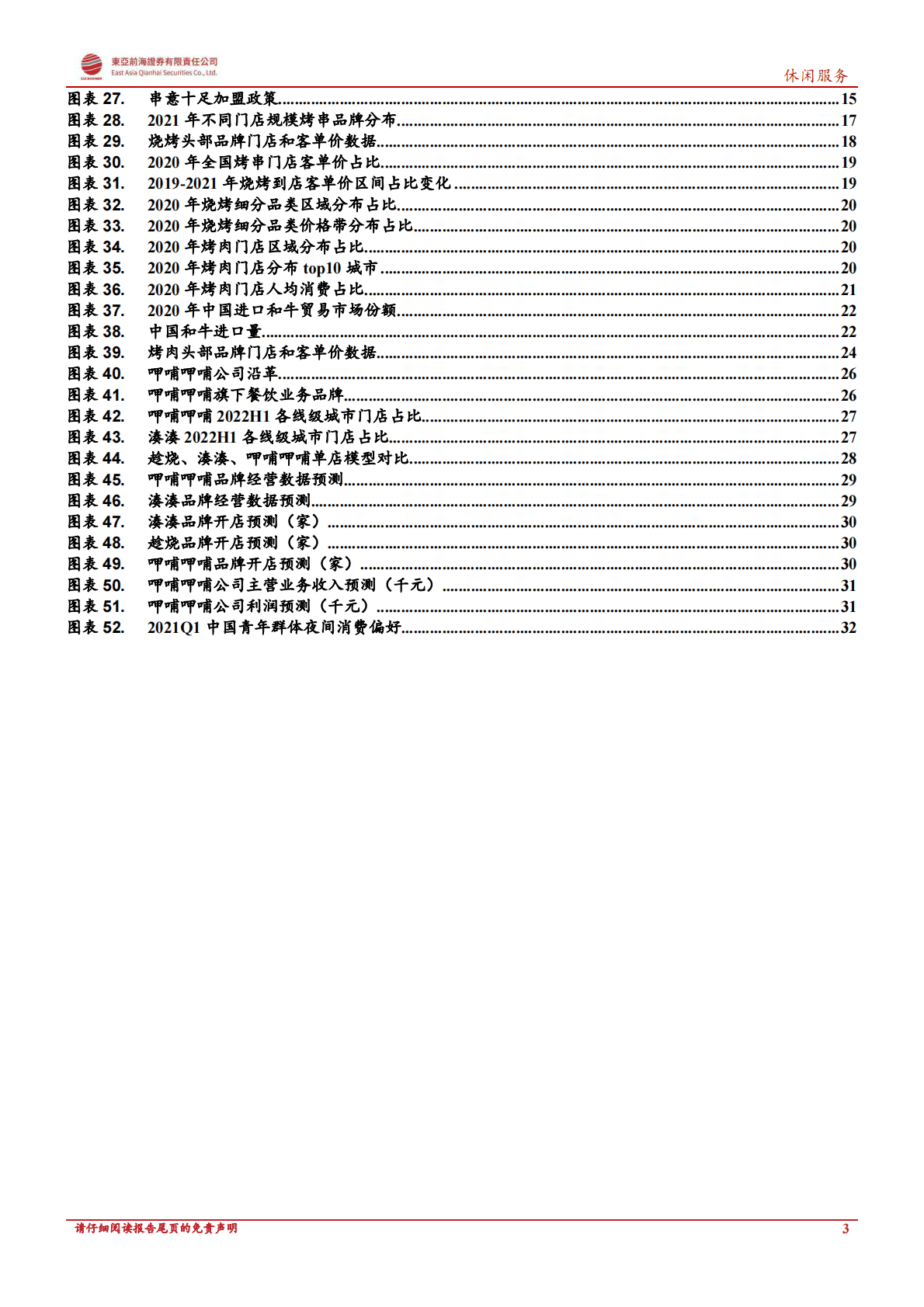 烧烤行业深度报告：餐饮行业系列深度：舌尖上的江湖，烧烤赛道复盘与展望 第3页