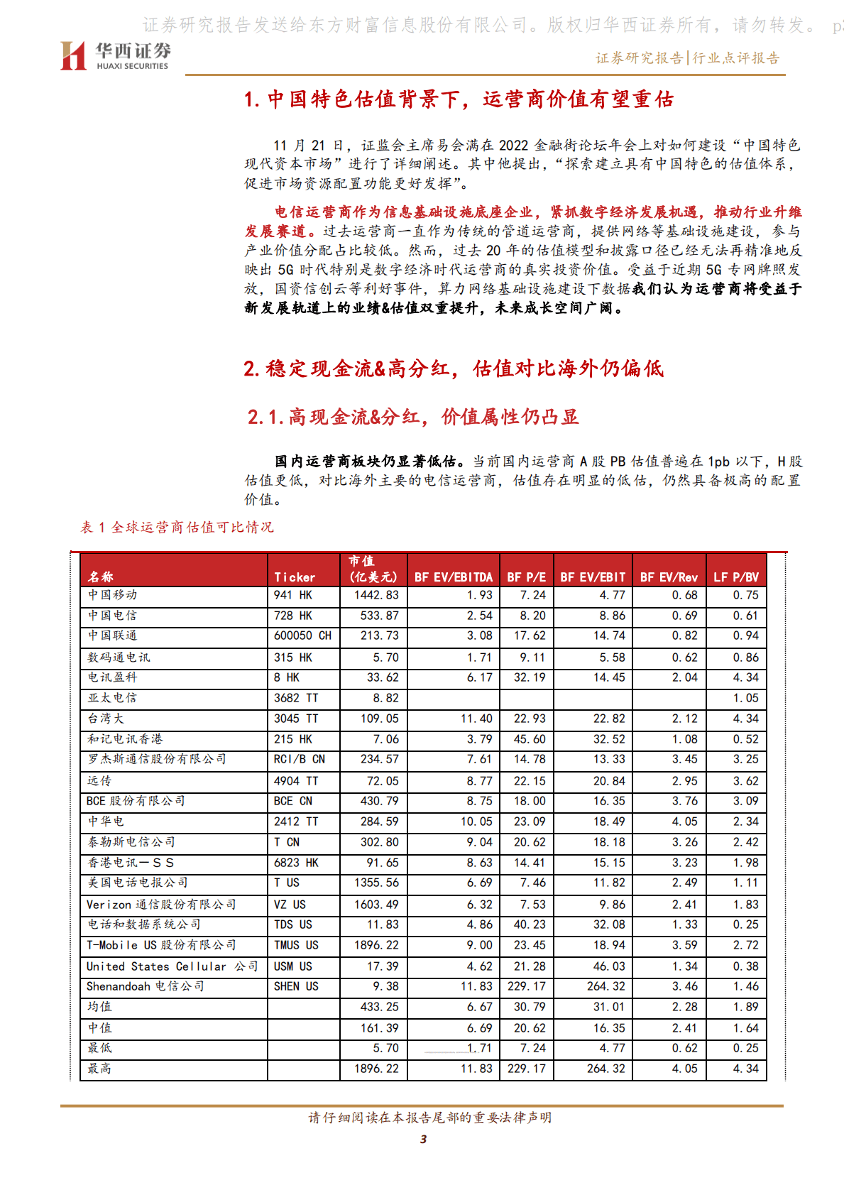 通信行业：算力网络新篇章，运营商价值重构 第3页