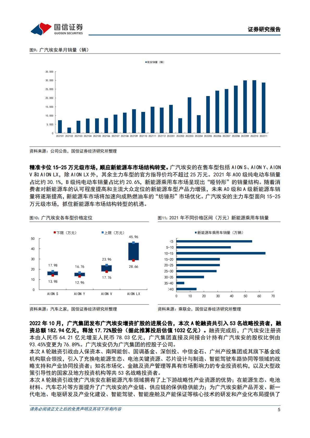 造车新势力系列十六：11月多数新势力车企销量环比提升 第5页