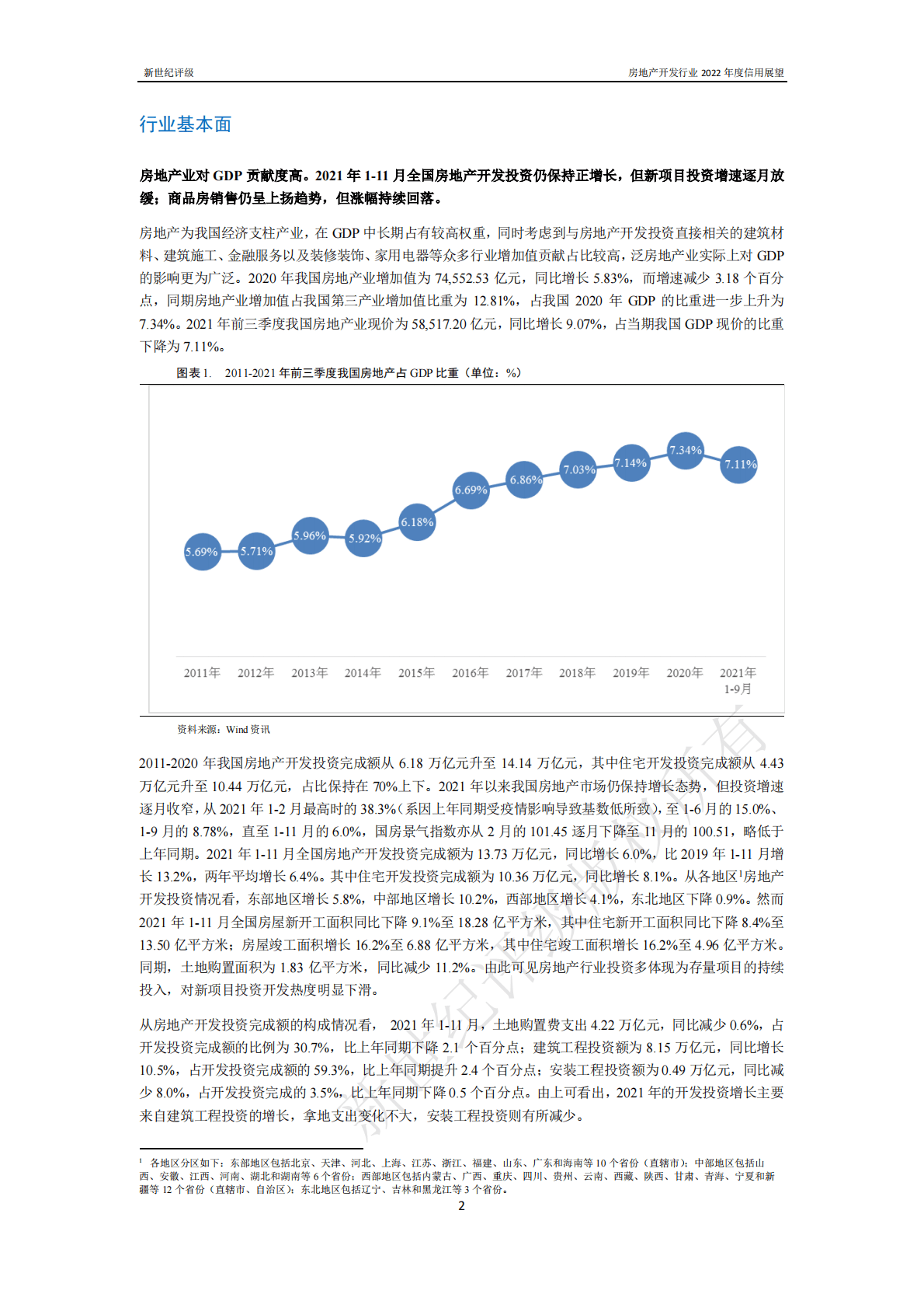 新世纪评级：房地产开发行业2022年度信用展望 第2页