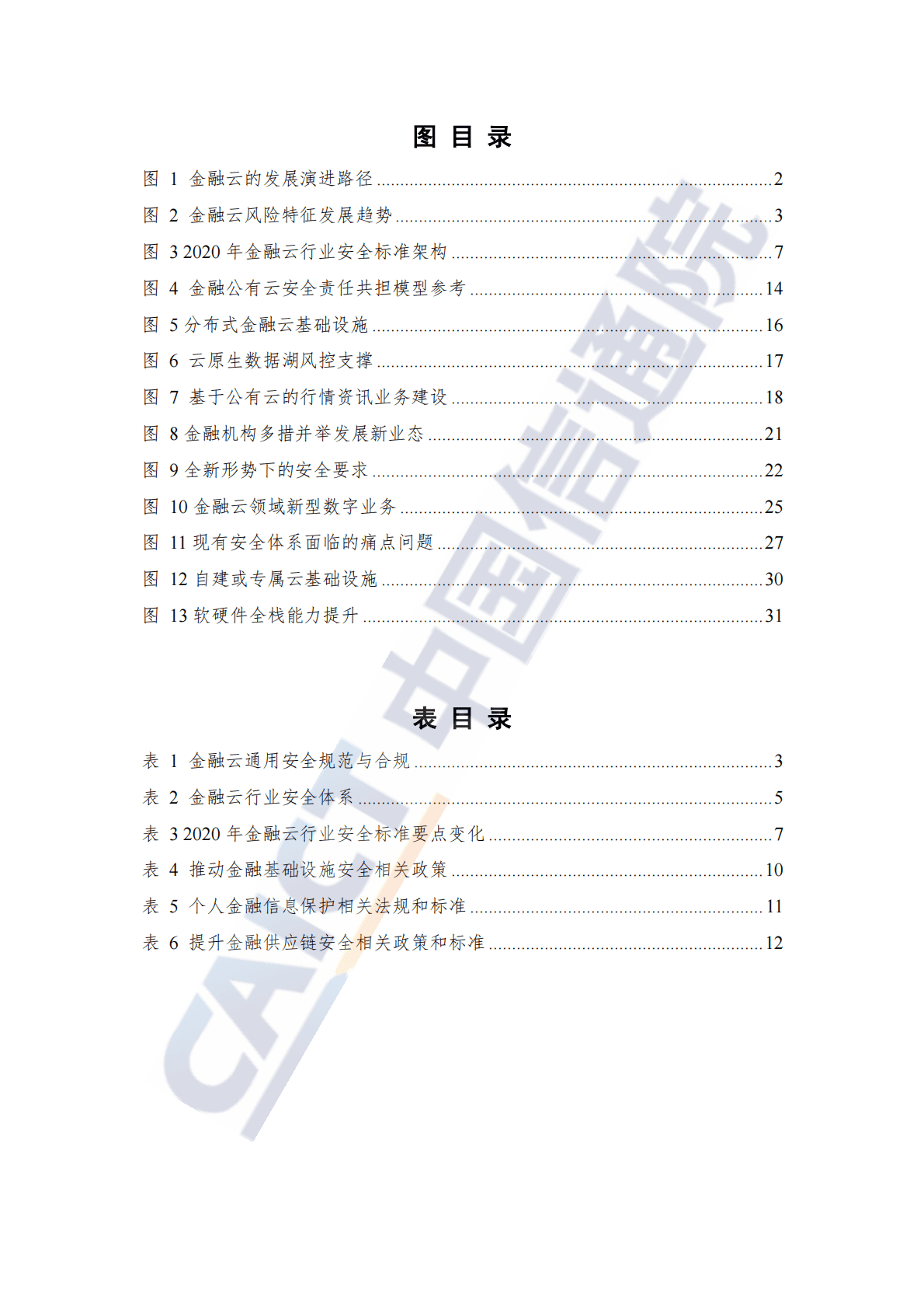 中国信通院：金融云安全体系建设与实践研究报告（2022年） 第6页