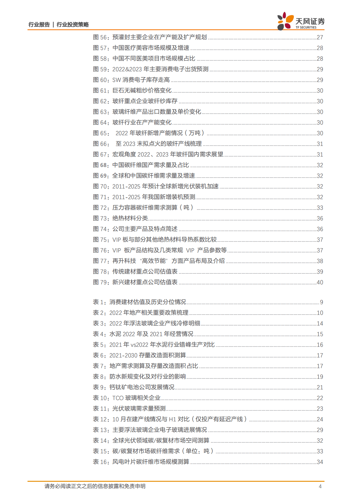 建筑材料：建材2023年度策略：关注地产需求积极变化及新兴建材 第4页
