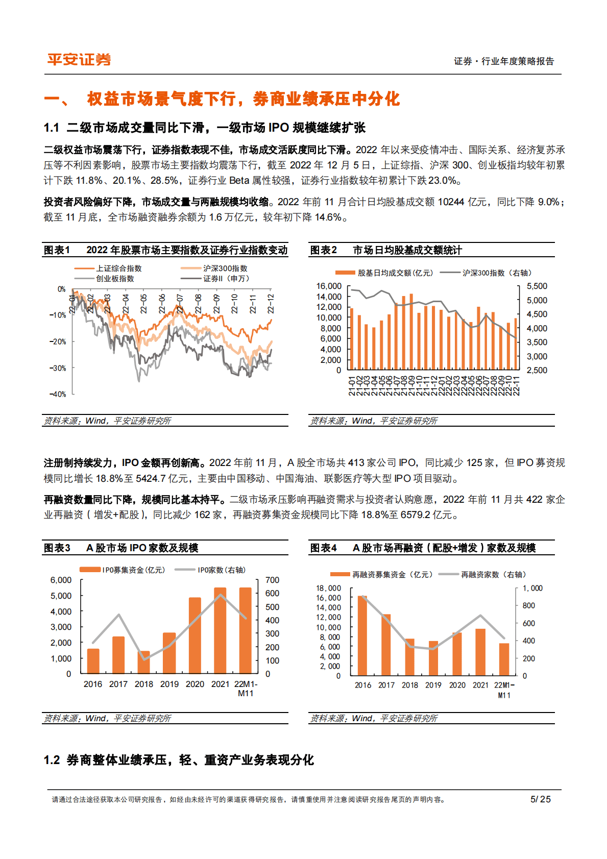 证券行业2023年度策略报告：基本面周期性波动，行业转型行稳致远 第5页
