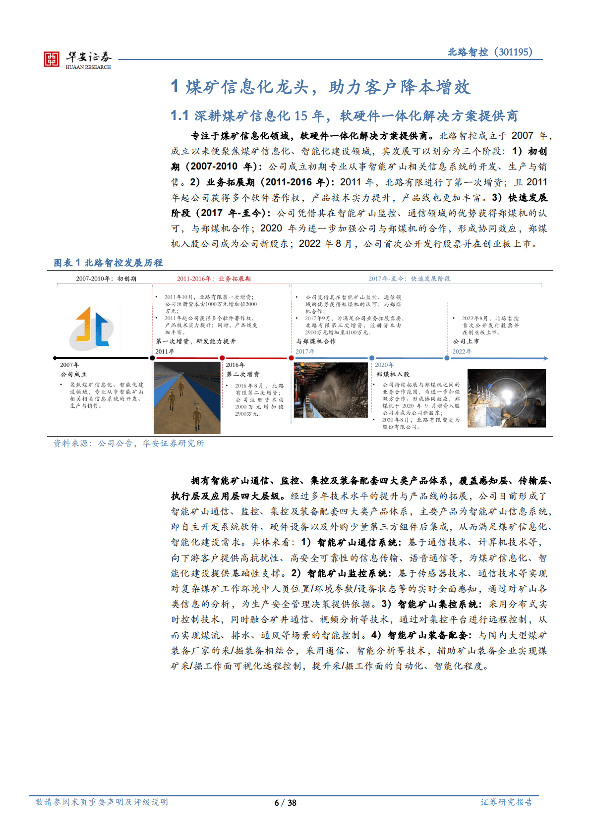 北路智控-煤矿信息化长坡厚雪，行业领军厚积薄发 第6页