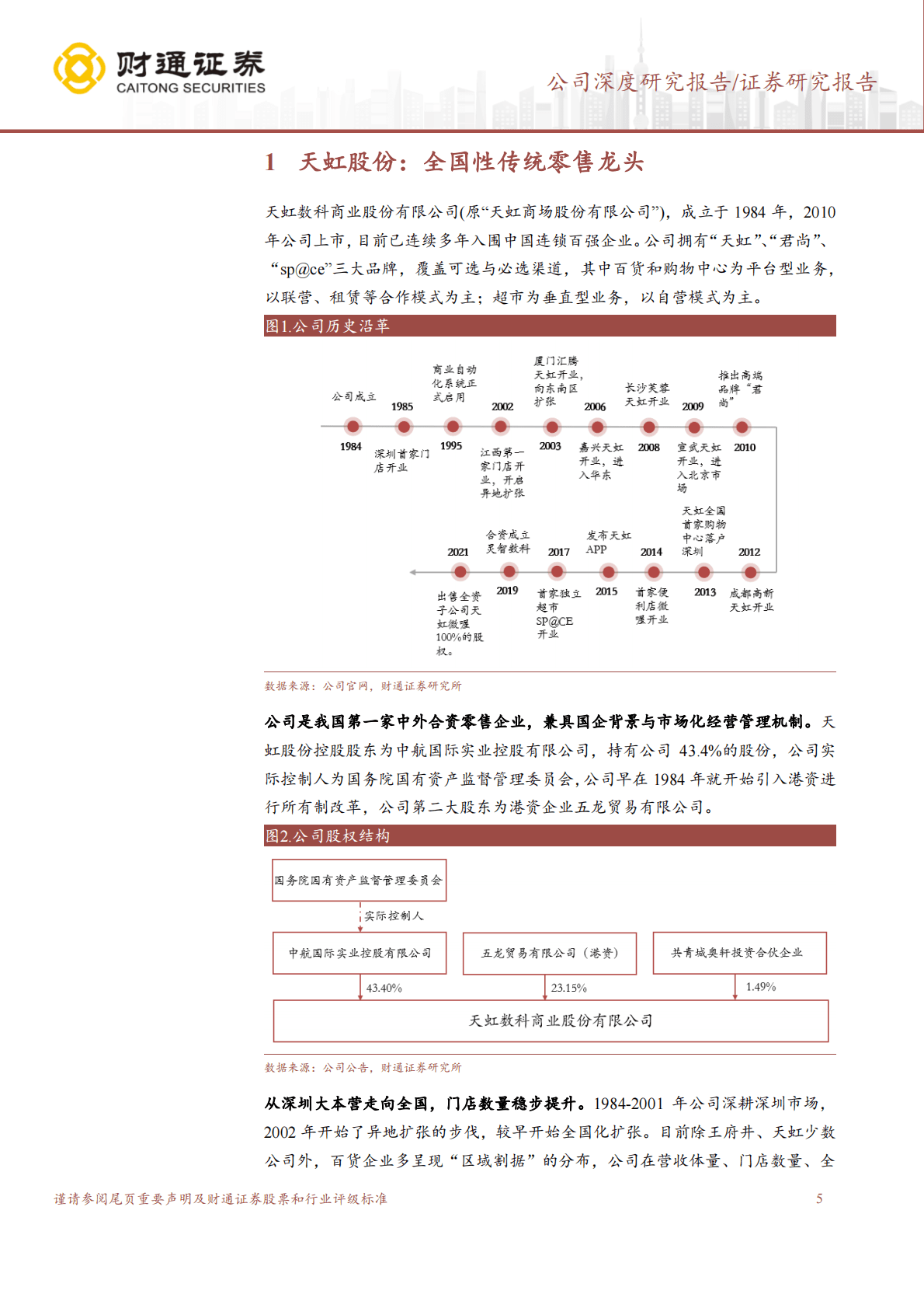 天虹股份-蓄力成长，静待反转 第5页